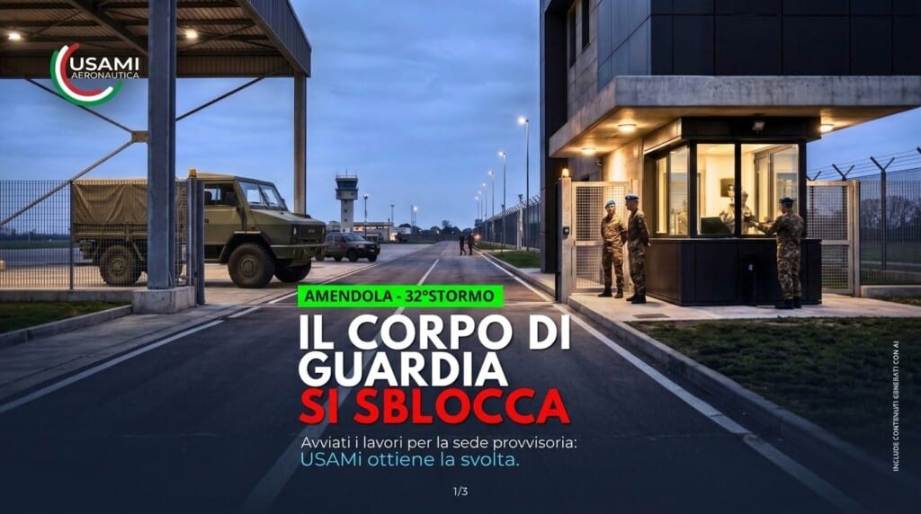 Sicurezza e dignità per il personale di Amendola: avviati i lavori per i locali provvisori del Corpo di Guardia