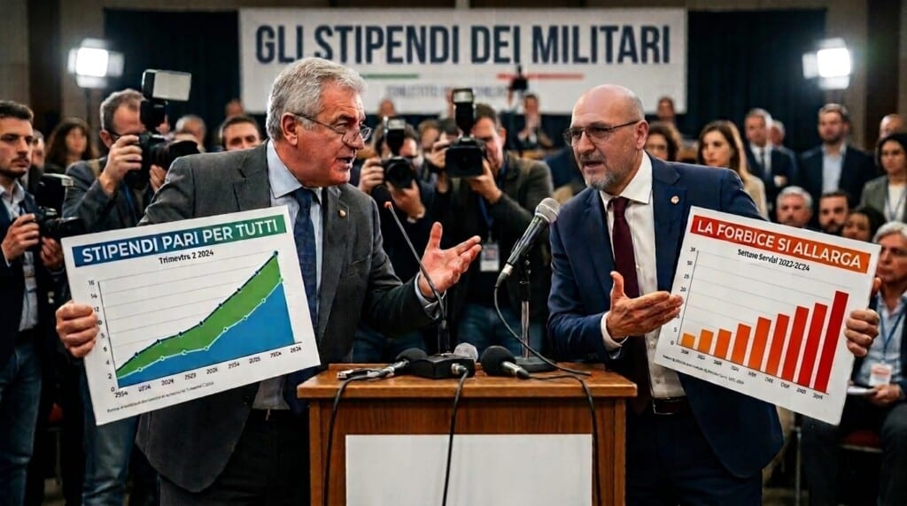 STIPENDI MILITARI: BASTA VERITÀ A METÀ. CHI NASCONDE LE DIFFERENZE NON DIFENDE TUTTO IL PERSONALE